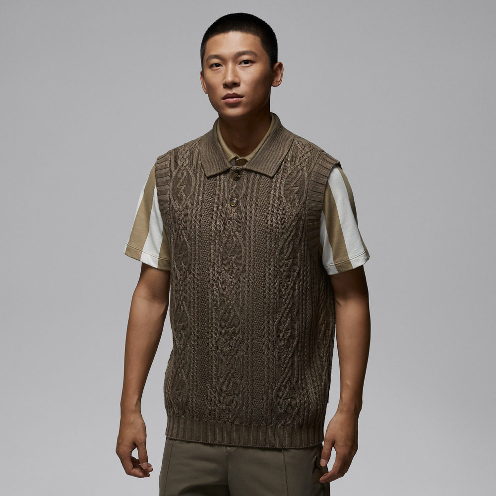 滔搏NIKE耐克男子运动休闲套头衫毛衣背心HQ8687-040