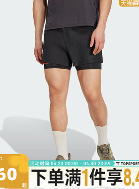 滔搏adidas阿迪达斯男子ADI365 HK2in1 M运动休闲短裤JM1211