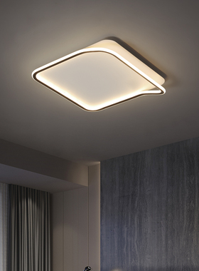 新主卧室灯leid吸顶灯现代简约大气创意圆形客厅灯时尚温馨房间灯