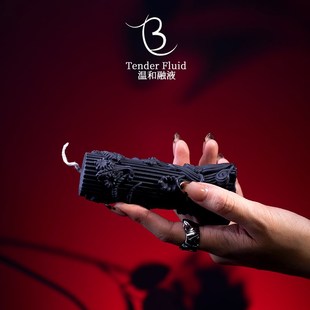 新罗马柱第三季42度低温蜡烛可撕拉香薰蜡M烛柱状持久小众鎏金大