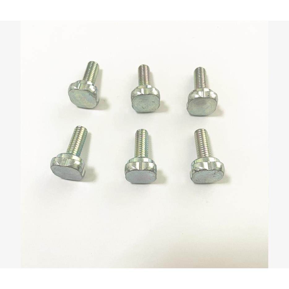 DIN464梅花平头台阶螺钉 8.8级三价彩锌96H M6*16