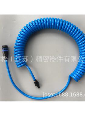 JOSOT高品质PU线圈软管 伸缩管 PU气管 聚氨酯螺旋管 T-1005J