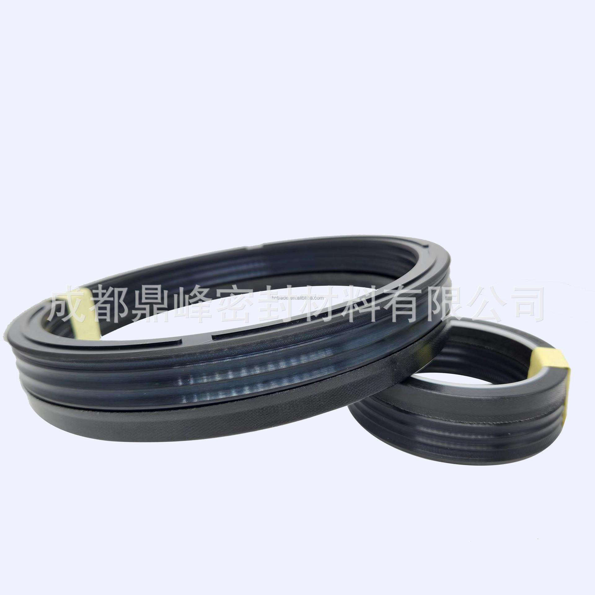 PSE组合油封80*100*30 橡胶加布材质 三件套