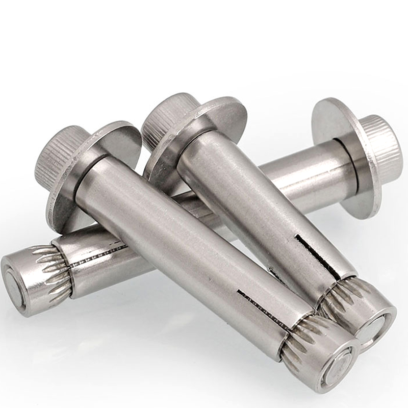 201/304f不锈钢内置式膨胀螺丝内六角膨胀螺栓内爆拉爆M6M8M10M12