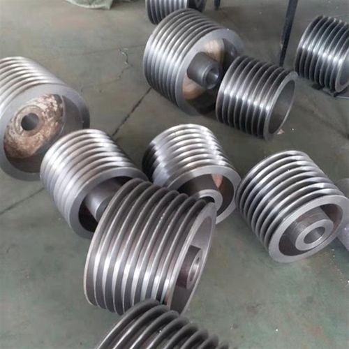 B型三槽四槽五槽皮带盘 三角皮带轮铸铁B100mm-1000mm(空)电机轮