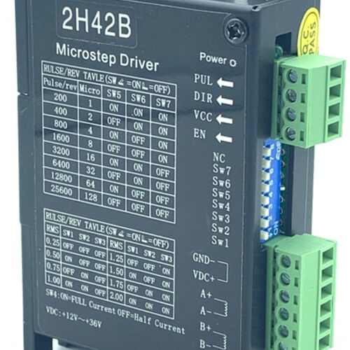 42步进电机驱动器 2H42B 128细分 2A 20 28 35 39 42 57SD 2MA320