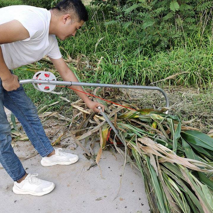 玉米秸秆打捆神器收紧器苞米杆子捆绑农用工具家用农业小型捆扎机
