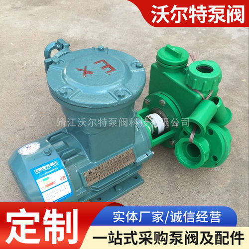 50FPZ-25-3KW离心泵头自吸泵   塑料泵 FP、FPZ增强聚丙烯泵