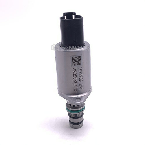 挖掘机配件 适用SY335 挖掘机液压泵比例电磁阀1017969 24V