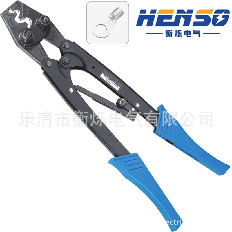 厂家供应HS-22棘轮式端子压线钳 Y.O裸端子专用压接钳手动可定