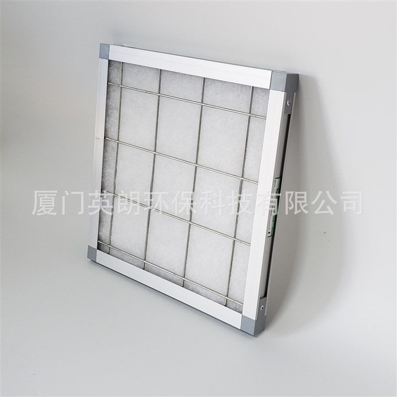 粗效板框式过滤器10/21/25mmG2G3平板式空气白棉滤网G1