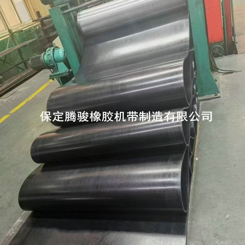 输送带厂家工业矿用耐磨橡胶尼龙输送带耐高温防滑环形传送带