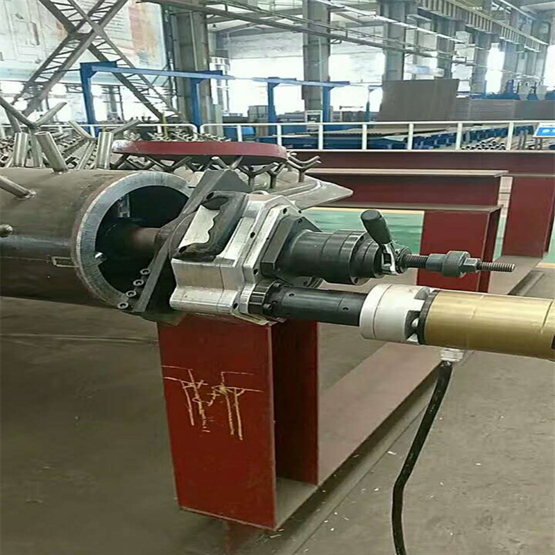 手提式便携切割破口机 不锈钢碳钢坡口机 内涨式管子坡边机