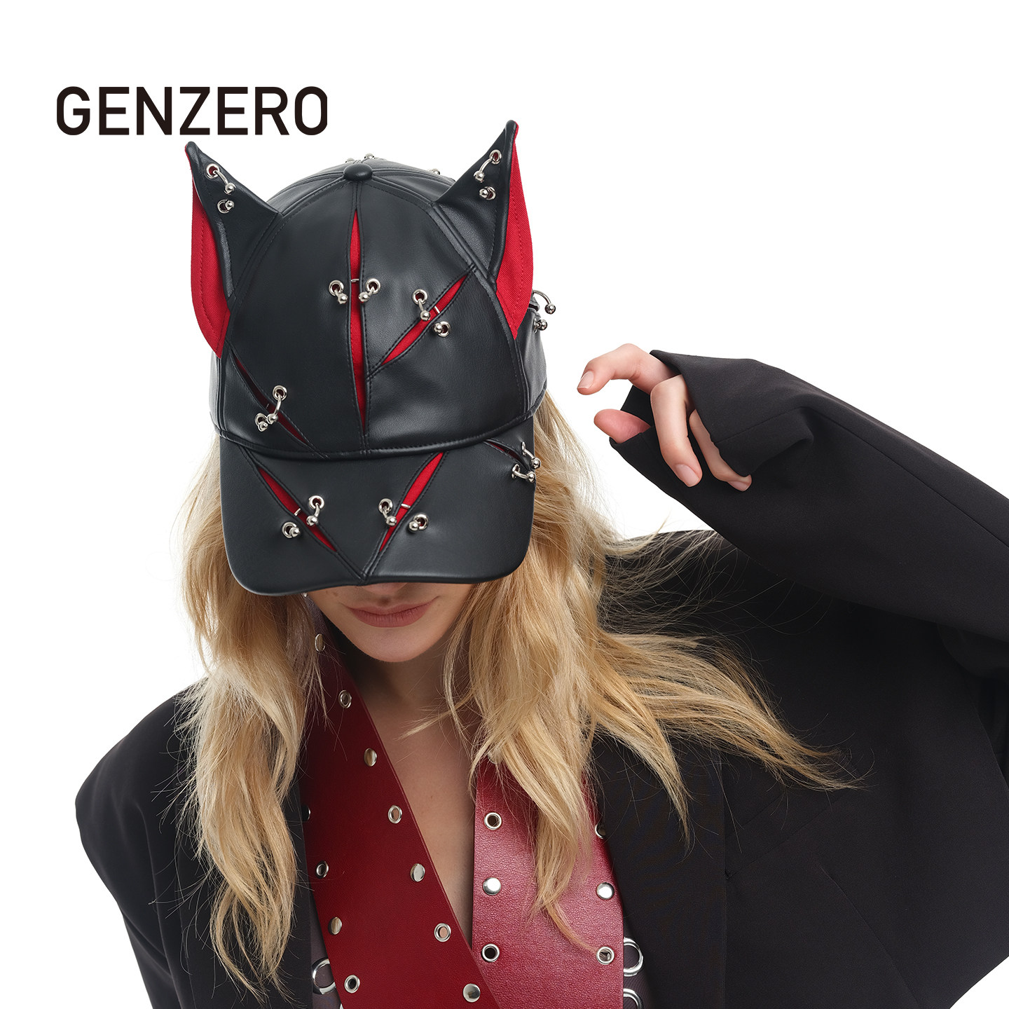 GENZERO重工设计感卡斯罗棒球帽