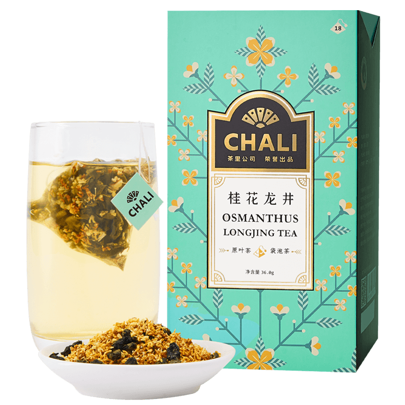 CHALI茶里桂花龙井袋泡茶