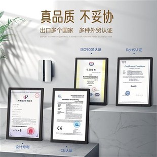 英规无线门铃家用智n能不用电池门钟自发电防水遥控电子一拖二英