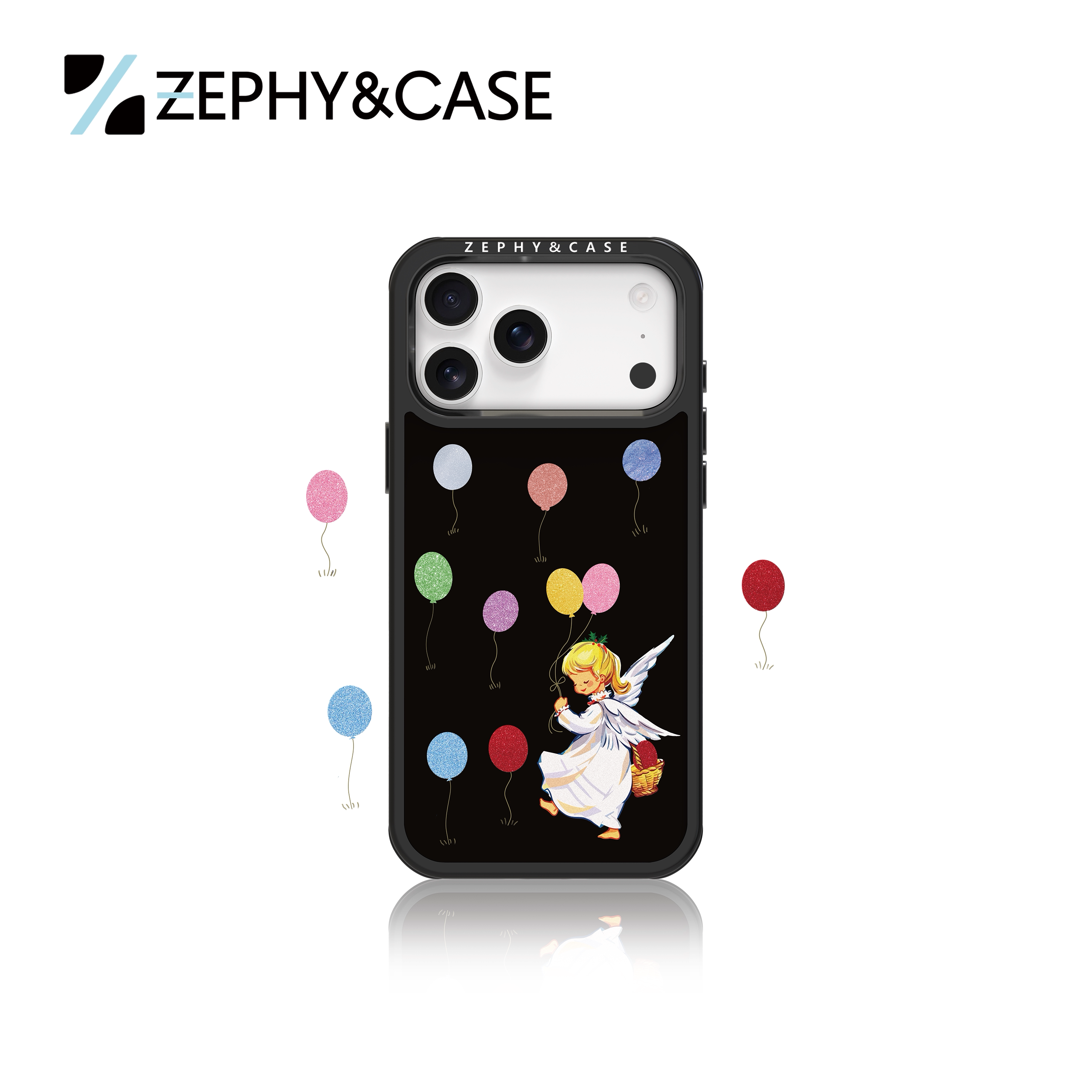 ZEPHY&CASE|鎏金气球收藏家 防摔 轻薄 磁吸 适用iPhone手机壳17/16