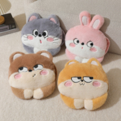 热宝 正品 热水袋充电式 暖宝宝暖手宝暖水袋毛绒可爱女防爆2025新款