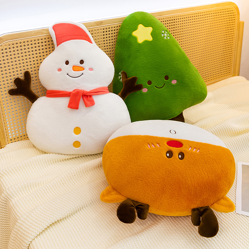 可爱圣诞节公仔毛绒玩偶