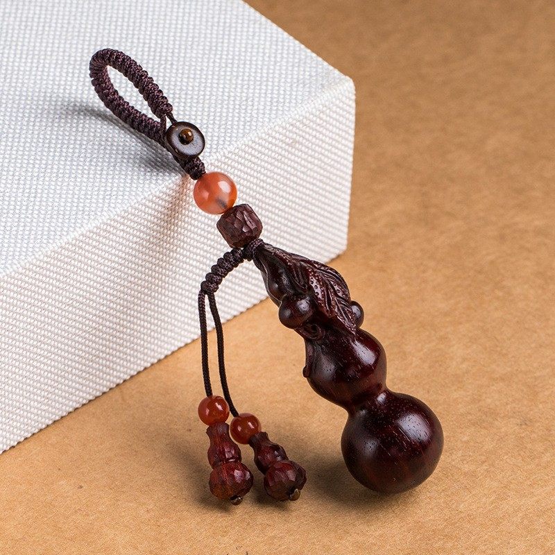 天然小叶紫檀福禄葫芦汽车钥匙扣挂件个性创意钥匙链男女高档礼品,汽车用品/电子/清洗/改装,车用钥匙扣,淘宝优惠券,粉丝福利购,淘宝优惠卷