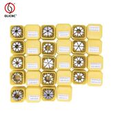 ER20 雕刻机和铣削车床工具工作雕刻夹头 CNC 14PCS 弹簧夹头套装