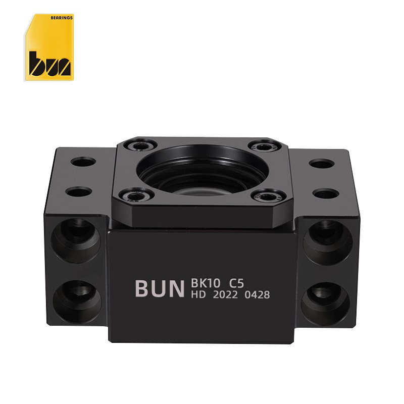 滚珠丝杆固定座BK15 C5系列丝杠支撑座自动化传动方形轴承固定座