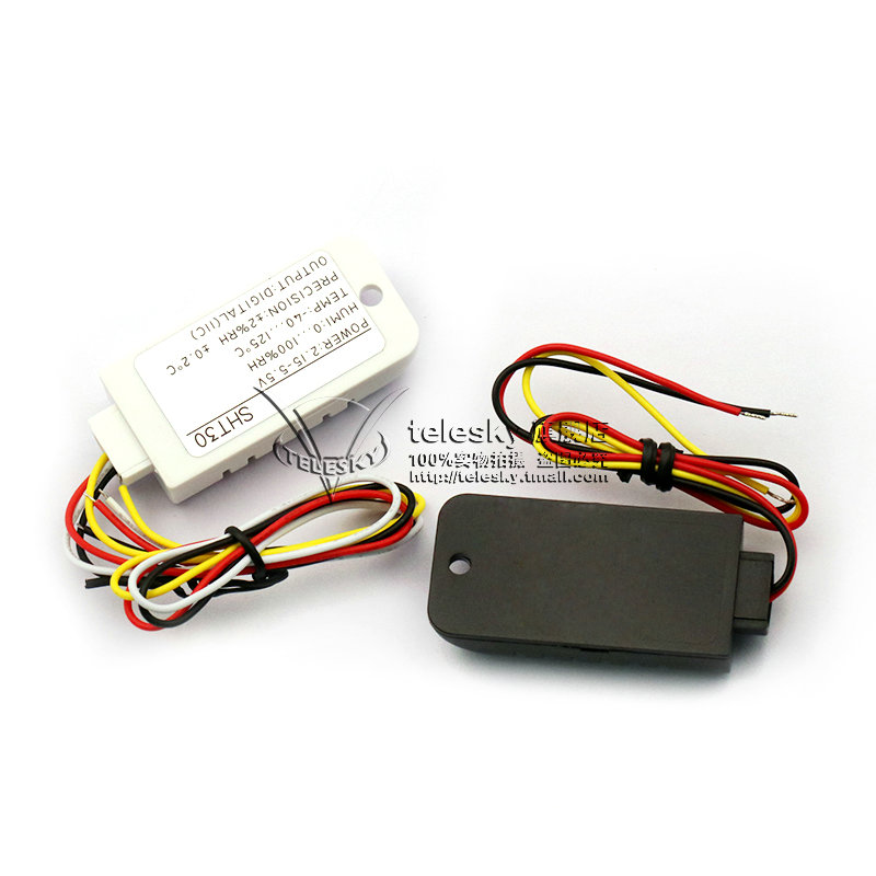 DHT21/AM2301m电容式数字温湿度传感器SHT30探头 替代SHT10 SHT11