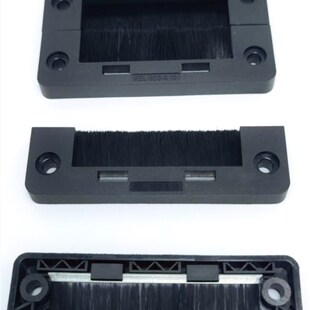 新款KEL-BES-S10可分式防尘毛刷板 可分带刷电缆引入框架BES-S10