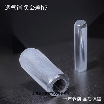 负公差内螺纹圆柱销轴承钢定位销T-MSTH模具销钉T-MSTG精密透气销