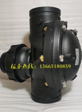 反冲洗三通阀B440S塑料两位三通阀水处理设备隔膜阀 3x3 4x3 4x4