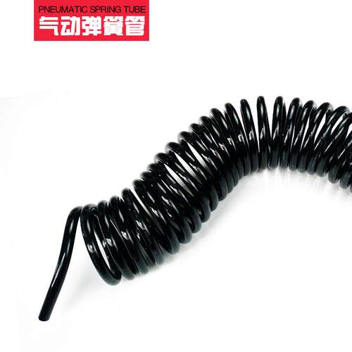 外径16*12mm弹簧管pu软管长度气管101518米螺旋伸缩管