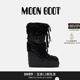 Moon 不分左右黑色ICON人造皮毛高筒雪地靴 男女同款 Boot经典 款