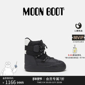 Boot经典 款 男女同款 Moon 不分左右黑色PARK 系带中筒靴