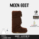 Moon 毛毛雪地靴 不分左右深棕色ICON Boot2025秋冬新款 男女同款