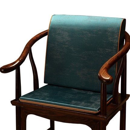 新中式靠背客厅红木沙发大靠背靠枕办公室椅子护腰靠垫茶餐桌腰垫
