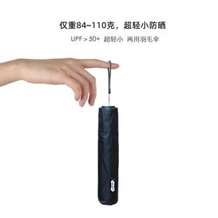 84g日本超轻遮阳晴雨两用小巧便携太阳伞防晒防紫外线铅笔伞女