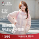连帽面包服 户外防风保暖短款 雪泡芙 企鹅热能羽绒服女25冬新款