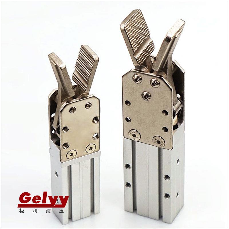 机械手配件SXJ16-15D/SXJ20-15D/型接线手指气缸大小夹具口水夹子