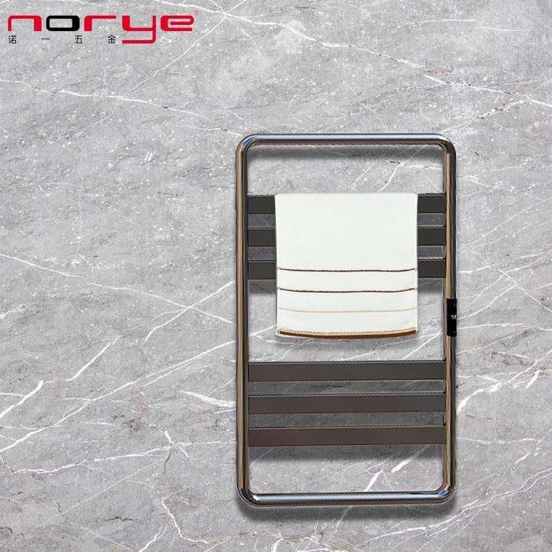 不锈钢电热毛巾架家用卫生间加热烘干毛巾架浴室智能加热浴巾架