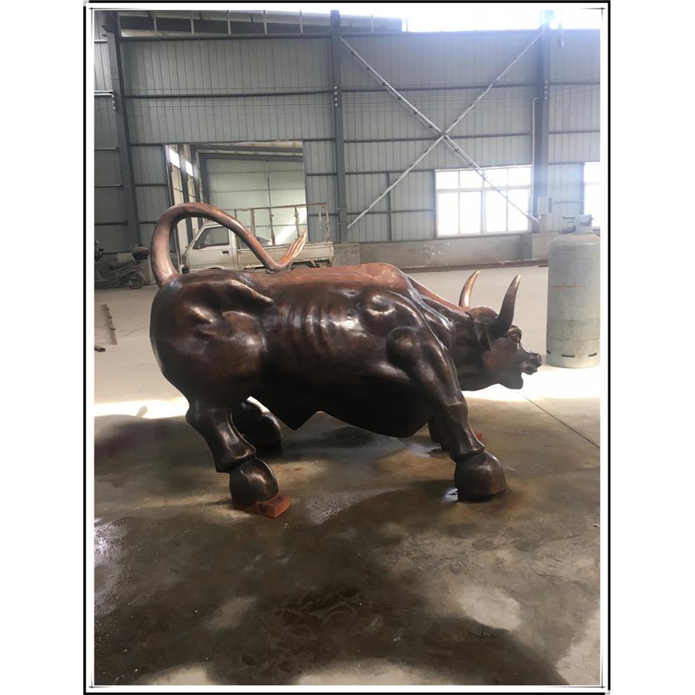 孺子牛雕塑 卧着的铜牛，颐和园铜牛雕塑 神牛铜雕 黄牛雕塑