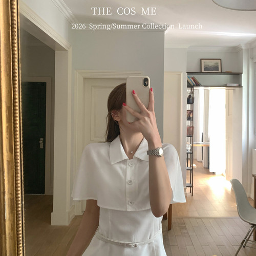 THE COS ME-+短披肩休闲通勤26夏套装(配腰带)（含亚麻）C30461-L