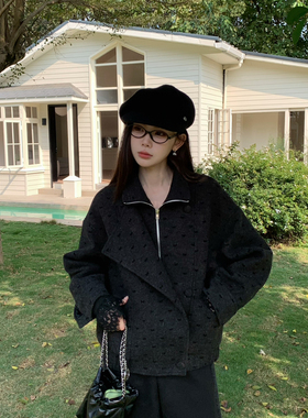 FEIMAO（YIMAO）-立领设计感韩系高级超好看百搭短外套