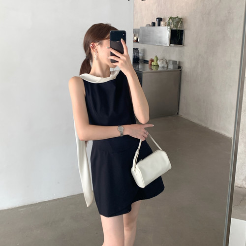 THE COS ME-计感法式千金定格优雅轻奢小短裙26夏连衣裙C30256-SF