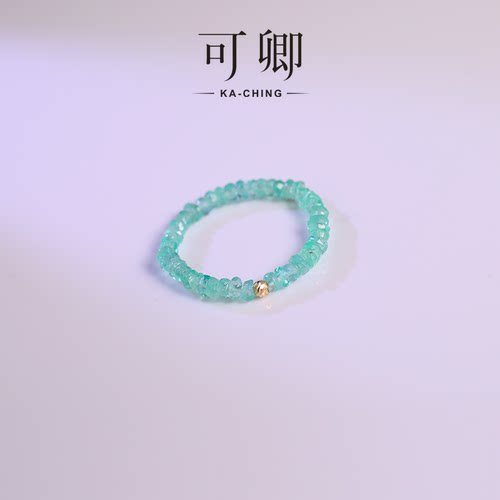 可卿珠宝祖母绿弹力设计