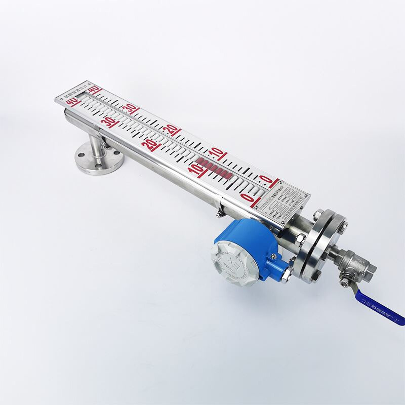 埋地储槽不锈钢远传防腐型报警开关浮球液位计顶装式磁翻板液位计