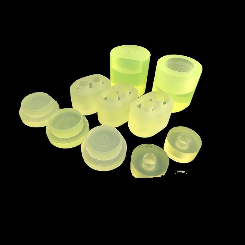 XYZ轴丝杆防撞胶垫o优力胶床身缓冲垫PU阻挡聚氨酯导轨限位块加工