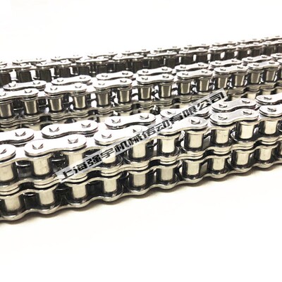 304不锈钢链条 工业传动链条 3分SS06B4分SS08B5分SS10A6分SS12A