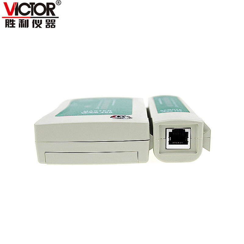 胜利网络测试仪VC468测网线电话线测试仪RJ45+RJ11寻线仪器巡线表