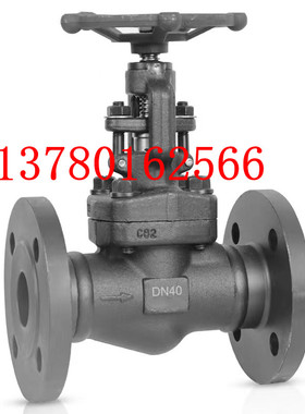 正光Z/J41H 25-420C截止阀A105N锻钢高压法兰截止阀闸阀DN15-DN50