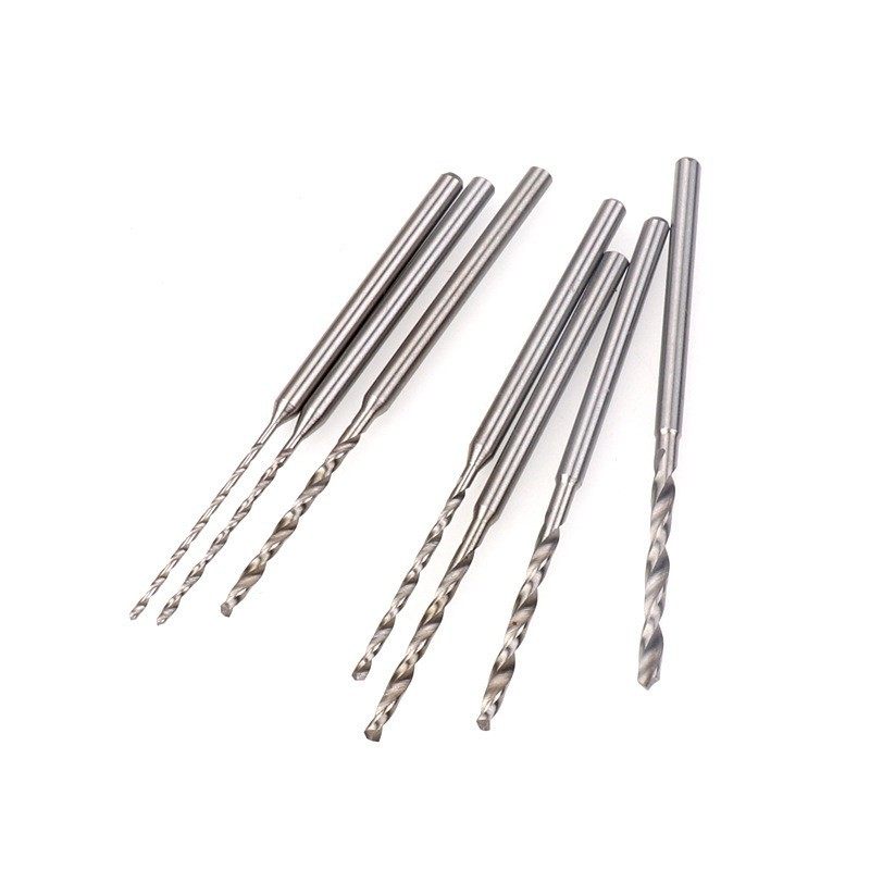 2.35mm柄高速钢麻花钻头金属木工琥珀核雕刻牙机打孔定柄变径钻头